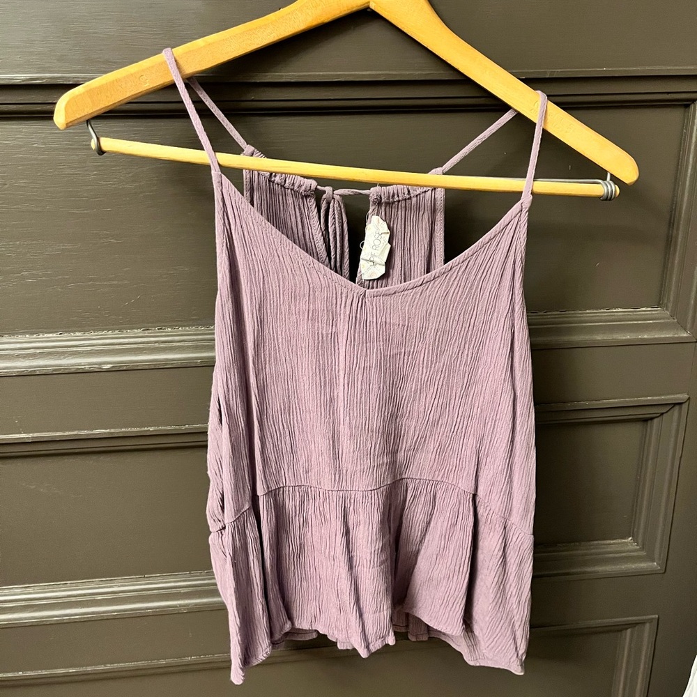 Purple tank